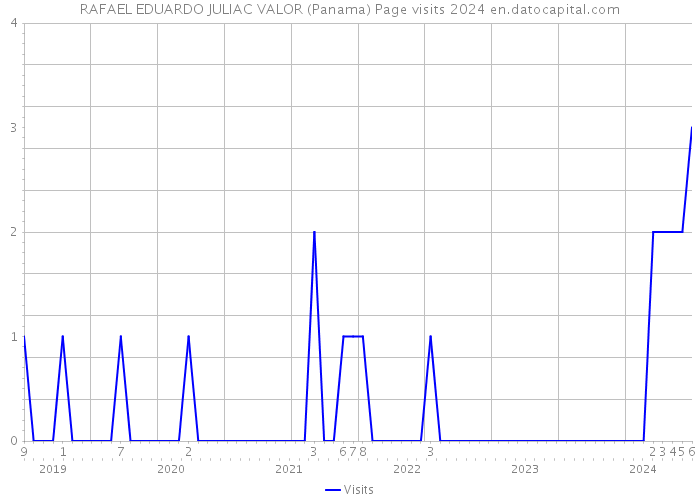 RAFAEL EDUARDO JULIAC VALOR (Panama) Page visits 2024 