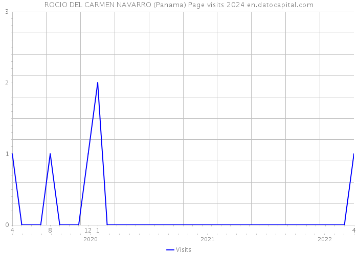 ROCIO DEL CARMEN NAVARRO (Panama) Page visits 2024 