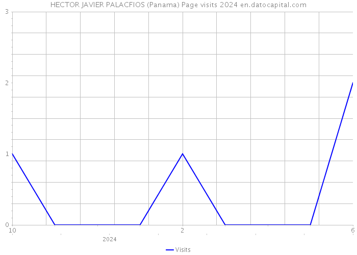 HECTOR JAVIER PALACFIOS (Panama) Page visits 2024 