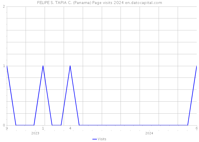 FELIPE S. TAPIA C. (Panama) Page visits 2024 