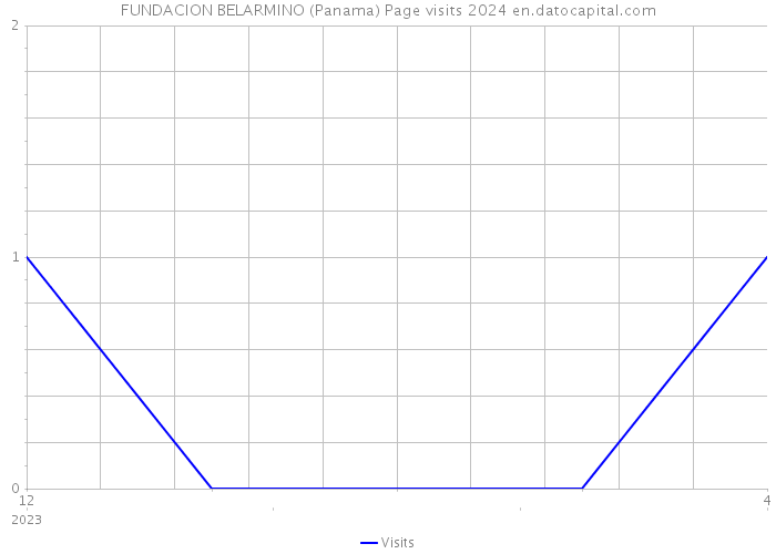 FUNDACION BELARMINO (Panama) Page visits 2024 