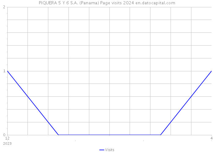 PIQUERA 5 Y 6 S.A. (Panama) Page visits 2024 