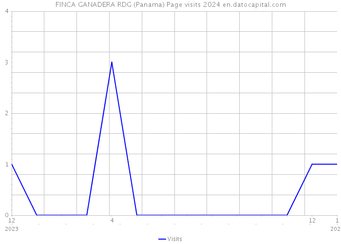 FINCA GANADERA RDG (Panama) Page visits 2024 