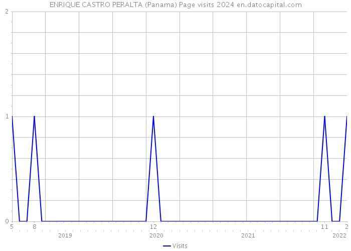 ENRIQUE CASTRO PERALTA (Panama) Page visits 2024 