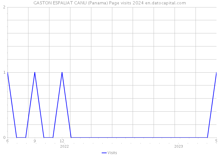 GASTON ESPALIAT CANU (Panama) Page visits 2024 