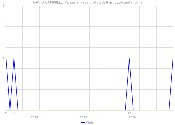 DAVID CAMPBELL (Panama) Page visits 2024 
