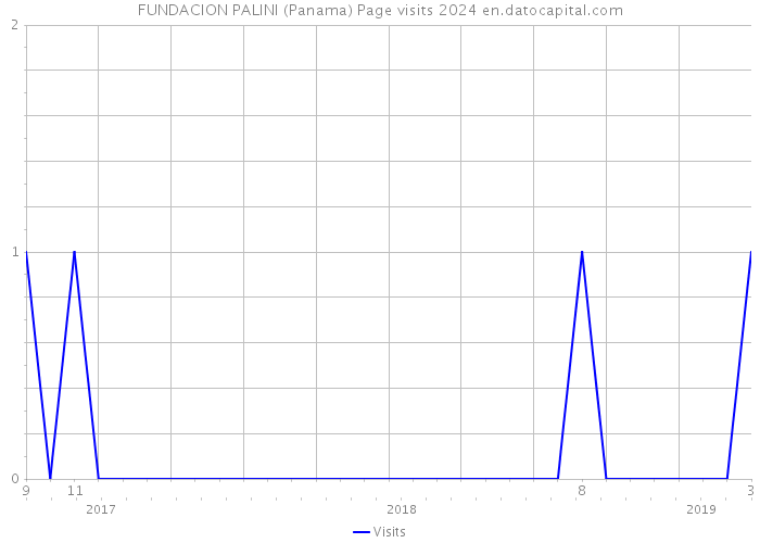 FUNDACION PALINI (Panama) Page visits 2024 