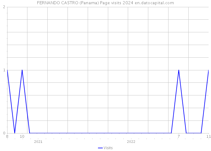 FERNANDO CASTRO (Panama) Page visits 2024 