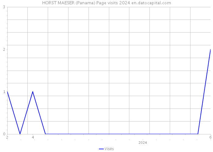 HORST MAESER (Panama) Page visits 2024 