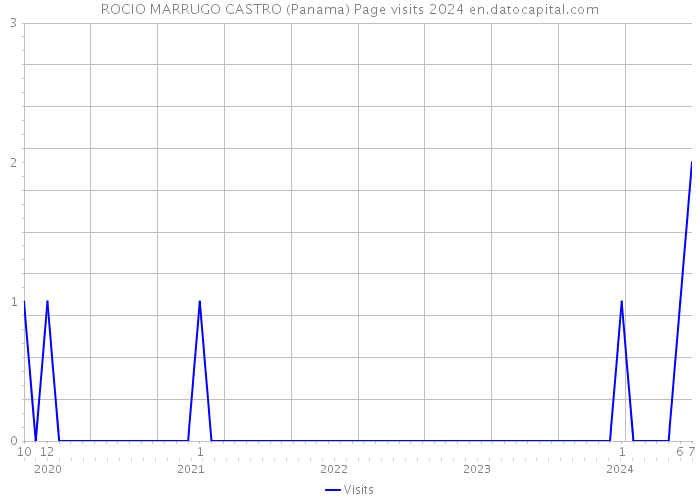 ROCIO MARRUGO CASTRO (Panama) Page visits 2024 