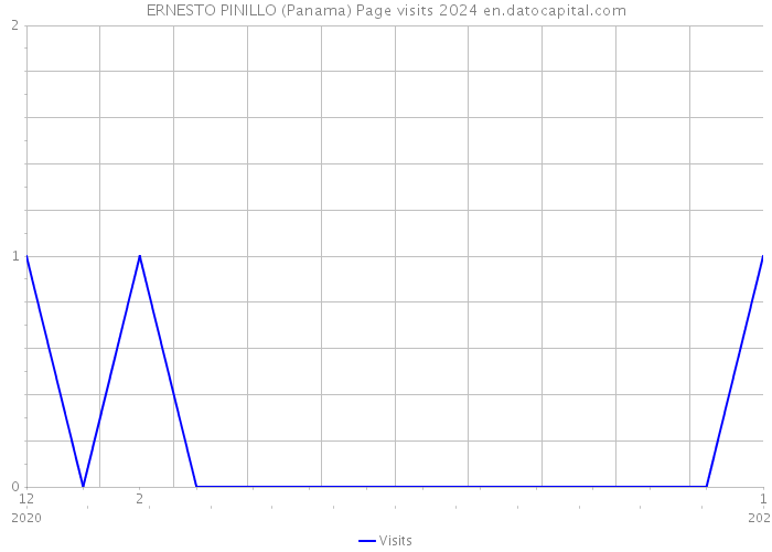ERNESTO PINILLO (Panama) Page visits 2024 