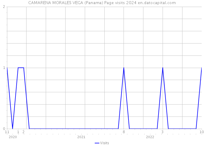 CAMARENA MORALES VEGA (Panama) Page visits 2024 