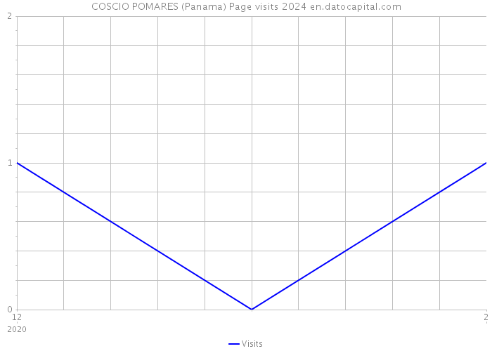 COSCIO POMARES (Panama) Page visits 2024 