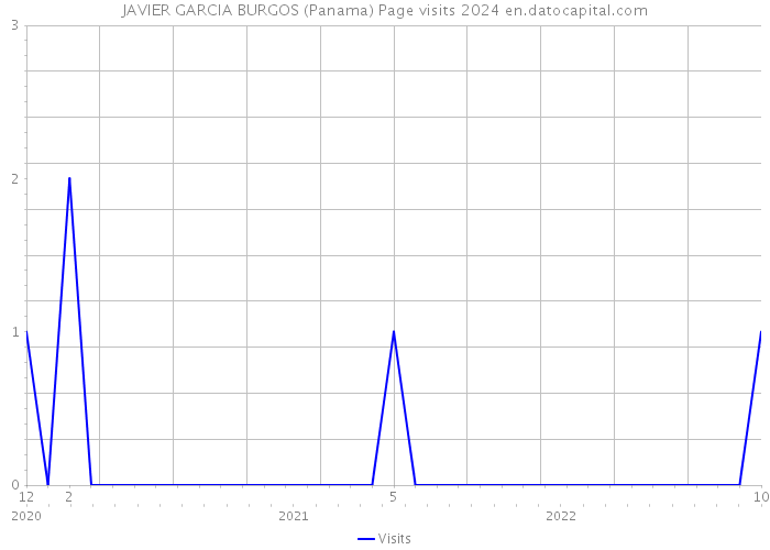 JAVIER GARCIA BURGOS (Panama) Page visits 2024 