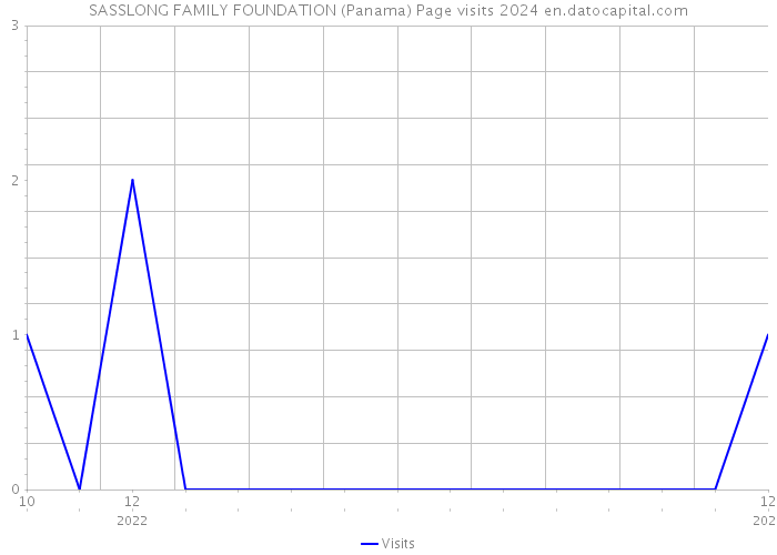 SASSLONG FAMILY FOUNDATION (Panama) Page visits 2024 
