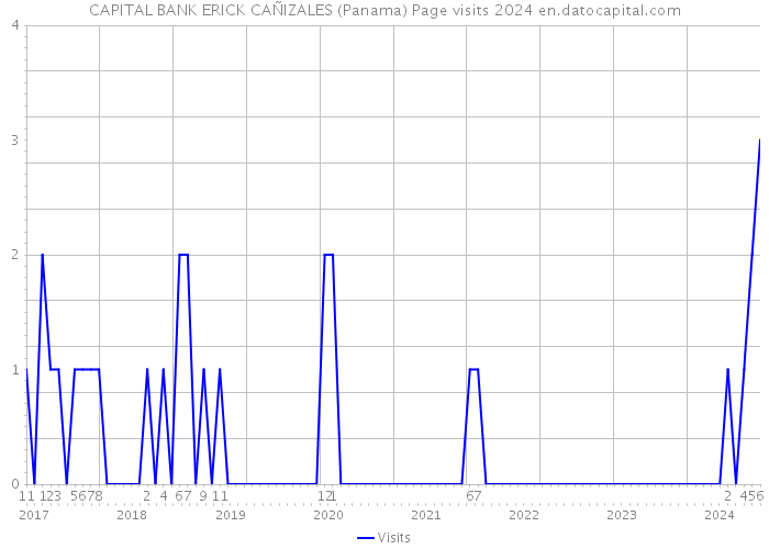 CAPITAL BANK ERICK CAÑIZALES (Panama) Page visits 2024 