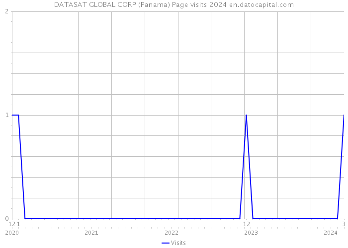 DATASAT GLOBAL CORP (Panama) Page visits 2024 