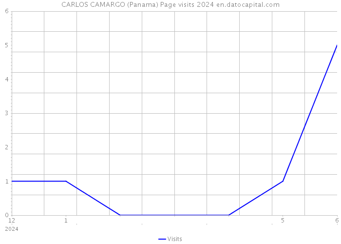 CARLOS CAMARGO (Panama) Page visits 2024 