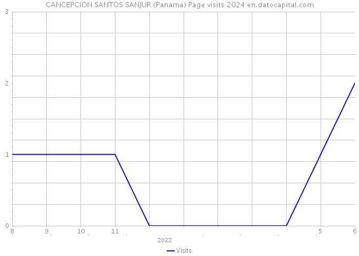 CANCEPCION SANTOS SANJUR (Panama) Page visits 2024 
