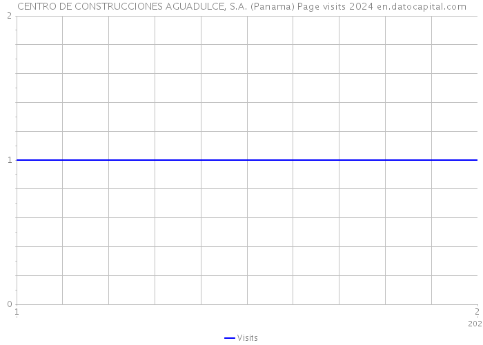 CENTRO DE CONSTRUCCIONES AGUADULCE, S.A. (Panama) Page visits 2024 