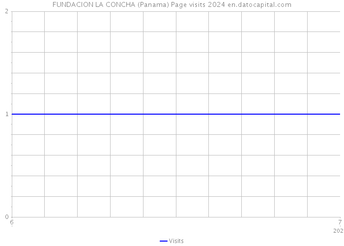 FUNDACION LA CONCHA (Panama) Page visits 2024 