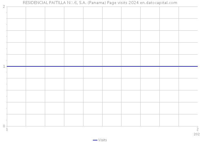 RESIDENCIAL PAITILLA N.6, S.A. (Panama) Page visits 2024 