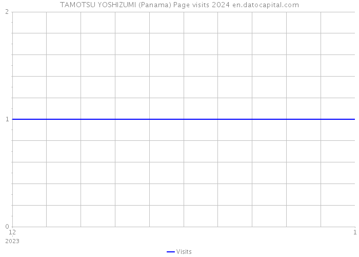 TAMOTSU YOSHIZUMI (Panama) Page visits 2024 