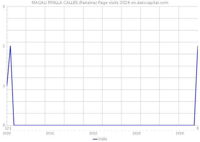 MAGALI PINILLA CALLES (Panama) Page visits 2024 