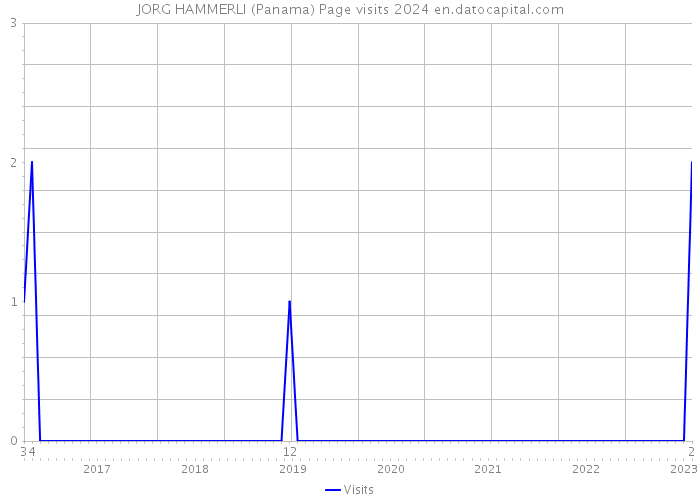 JORG HAMMERLI (Panama) Page visits 2024 