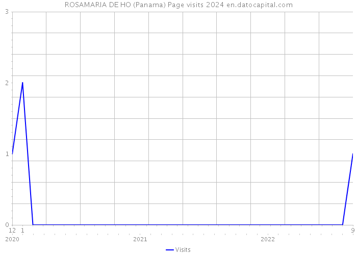 ROSAMARIA DE HO (Panama) Page visits 2024 