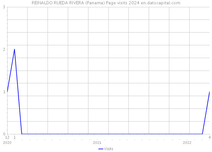 REINALDO RUEDA RIVERA (Panama) Page visits 2024 