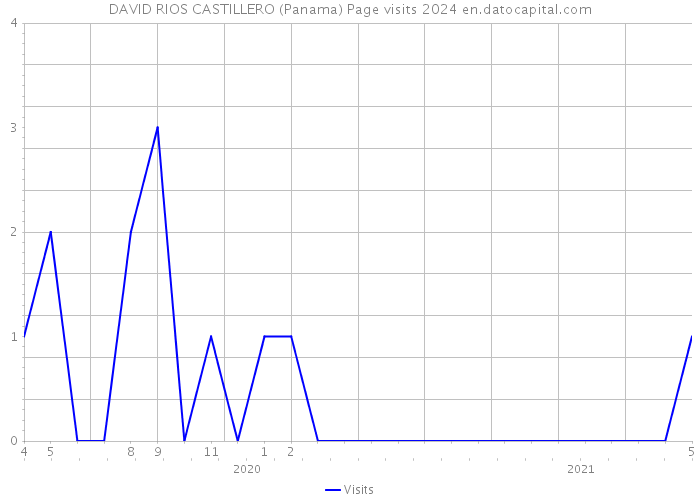 DAVID RIOS CASTILLERO (Panama) Page visits 2024 