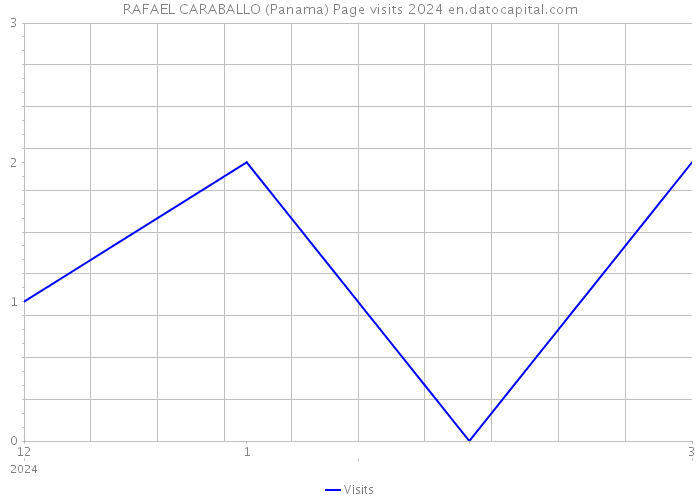 RAFAEL CARABALLO (Panama) Page visits 2024 
