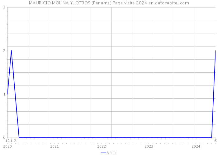 MAURICIO MOLINA Y. OTROS (Panama) Page visits 2024 