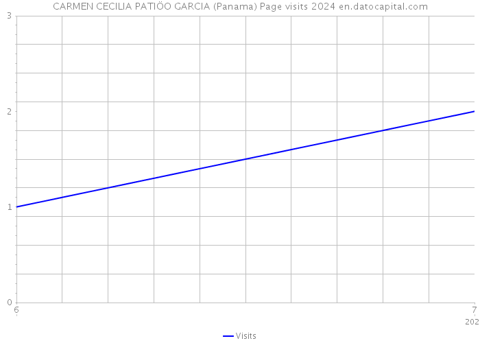 CARMEN CECILIA PATIÖO GARCIA (Panama) Page visits 2024 