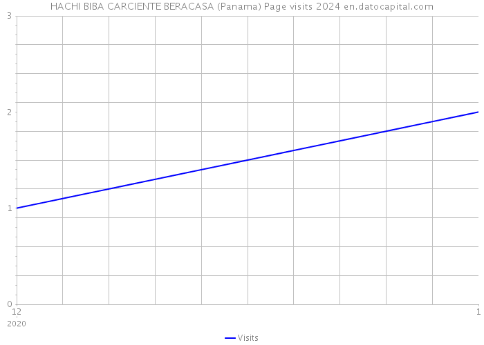 HACHI BIBA CARCIENTE BERACASA (Panama) Page visits 2024 