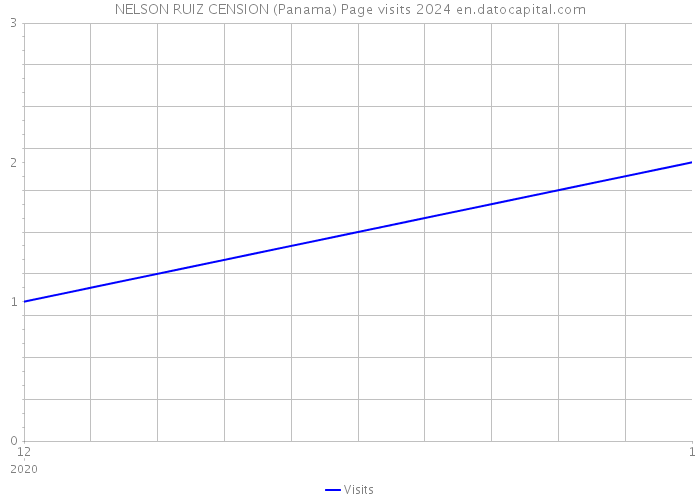 NELSON RUIZ CENSION (Panama) Page visits 2024 