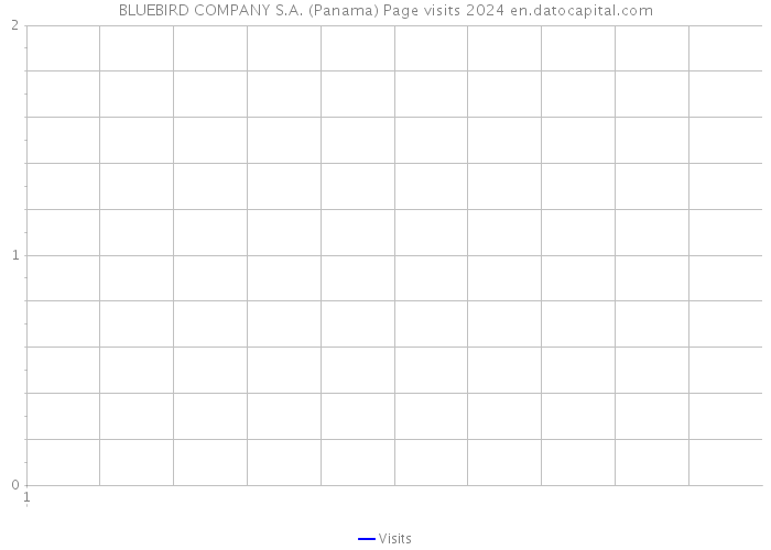 BLUEBIRD COMPANY S.A. (Panama) Page visits 2024 