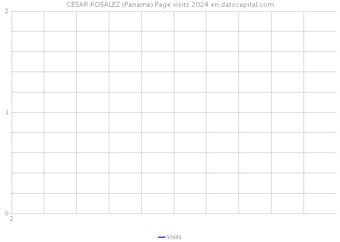CESAR ROSALEZ (Panama) Page visits 2024 