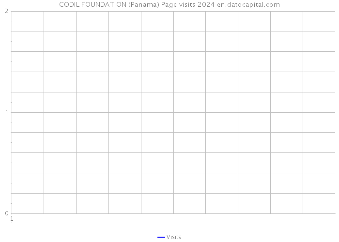 CODIL FOUNDATION (Panama) Page visits 2024 
