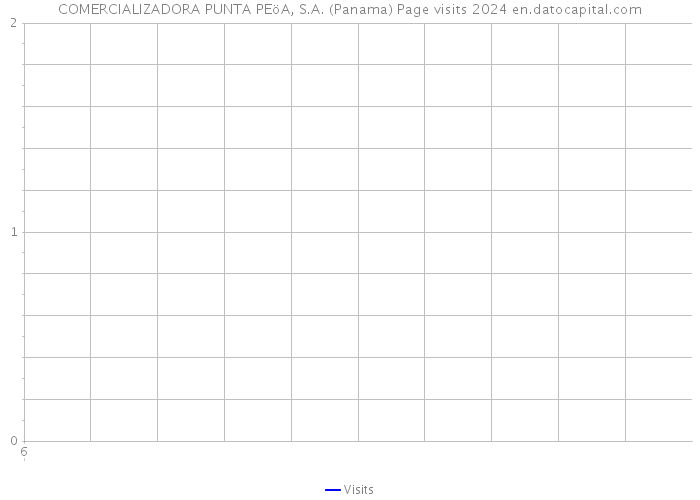 COMERCIALIZADORA PUNTA PEöA, S.A. (Panama) Page visits 2024 