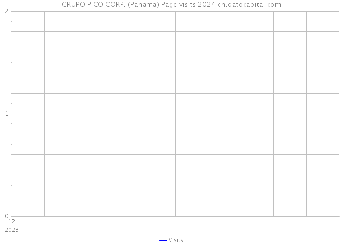 GRUPO PICO CORP. (Panama) Page visits 2024 