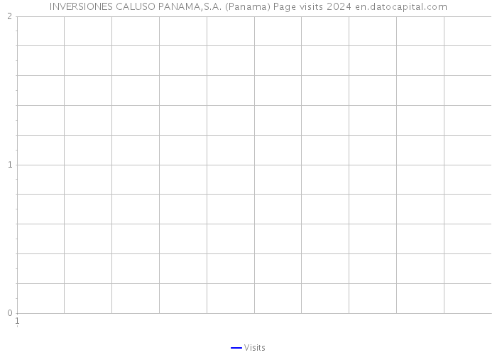 INVERSIONES CALUSO PANAMA,S.A. (Panama) Page visits 2024 