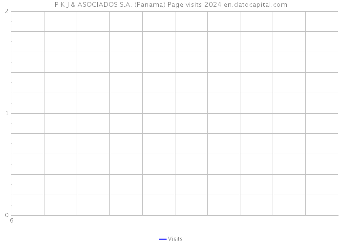 P K J & ASOCIADOS S.A. (Panama) Page visits 2024 