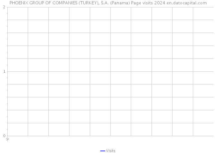 PHOENIX GROUP OF COMPANIES (TURKEY), S.A. (Panama) Page visits 2024 