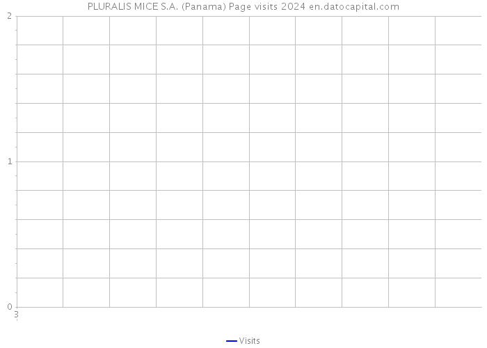 PLURALIS MICE S.A. (Panama) Page visits 2024 