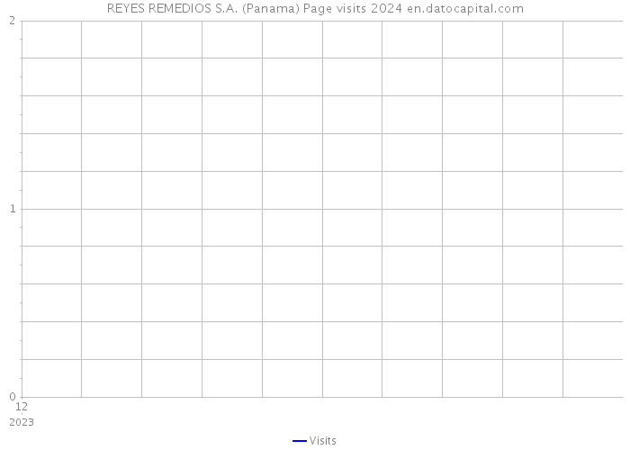 REYES REMEDIOS S.A. (Panama) Page visits 2024 