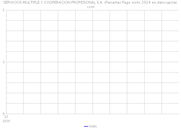 SERVICIOS MULTIPLE Y COOPERACION PROFESIONAL S.A. (Panama) Page visits 2024 