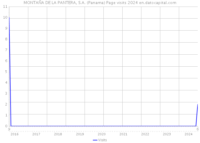 MONTAÑA DE LA PANTERA, S.A. (Panama) Page visits 2024 