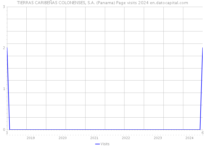 TIERRAS CARIBEÑAS COLONENSES, S.A. (Panama) Page visits 2024 